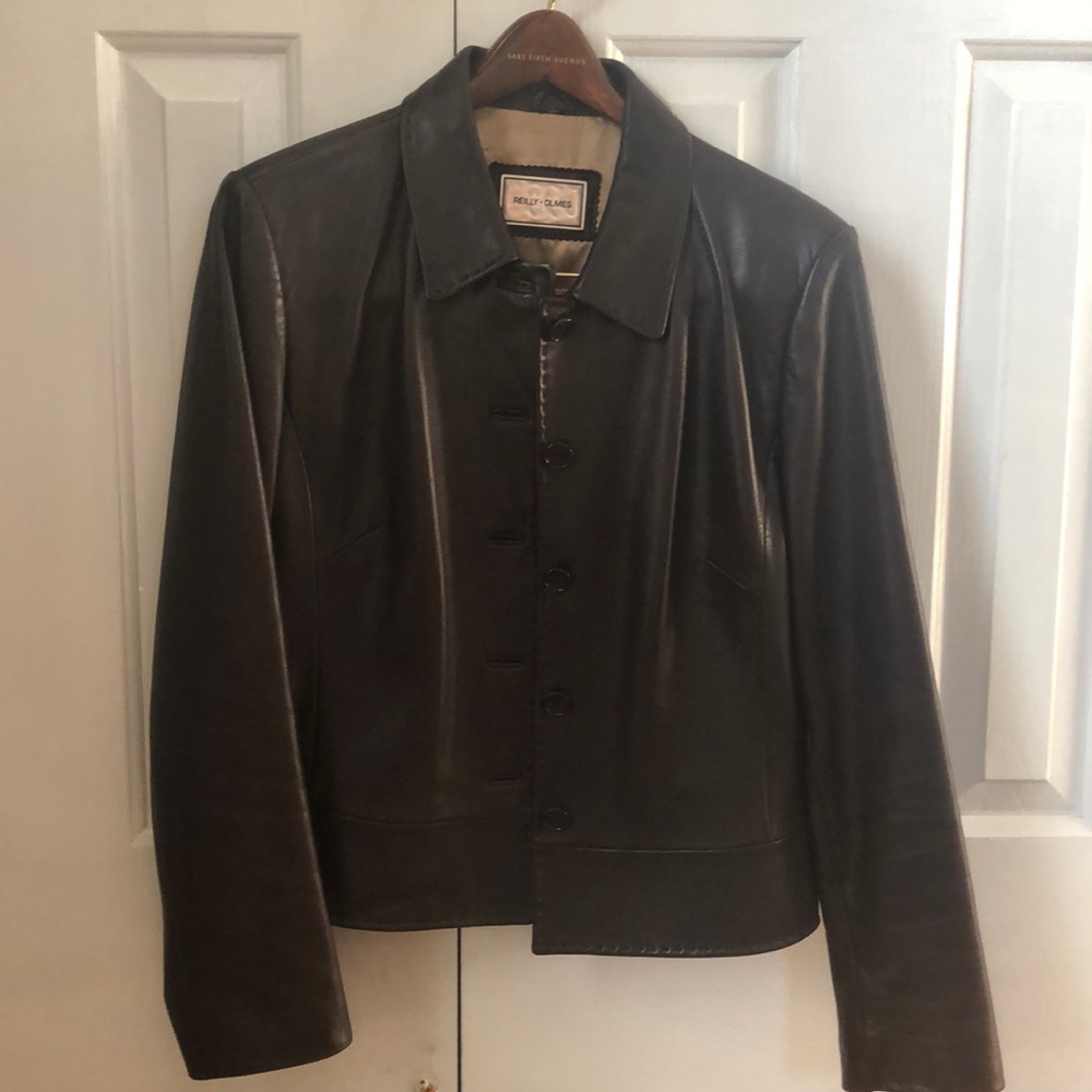 Leather jacket